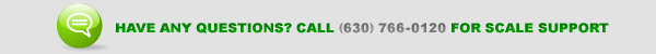 Have any questions about our scale products? Just call Grant Scale Company at (630) 766-0120 during normal business hours for free phone support